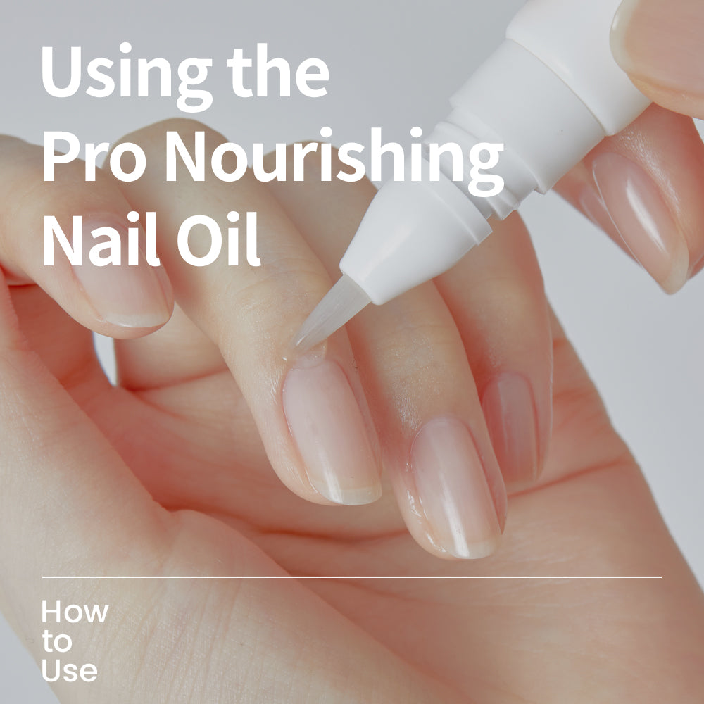 Using the Pro Nourishing Nail Oil