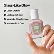 [Ships after 7/8] [Zoey] Magnetic Green Nail Care Polish