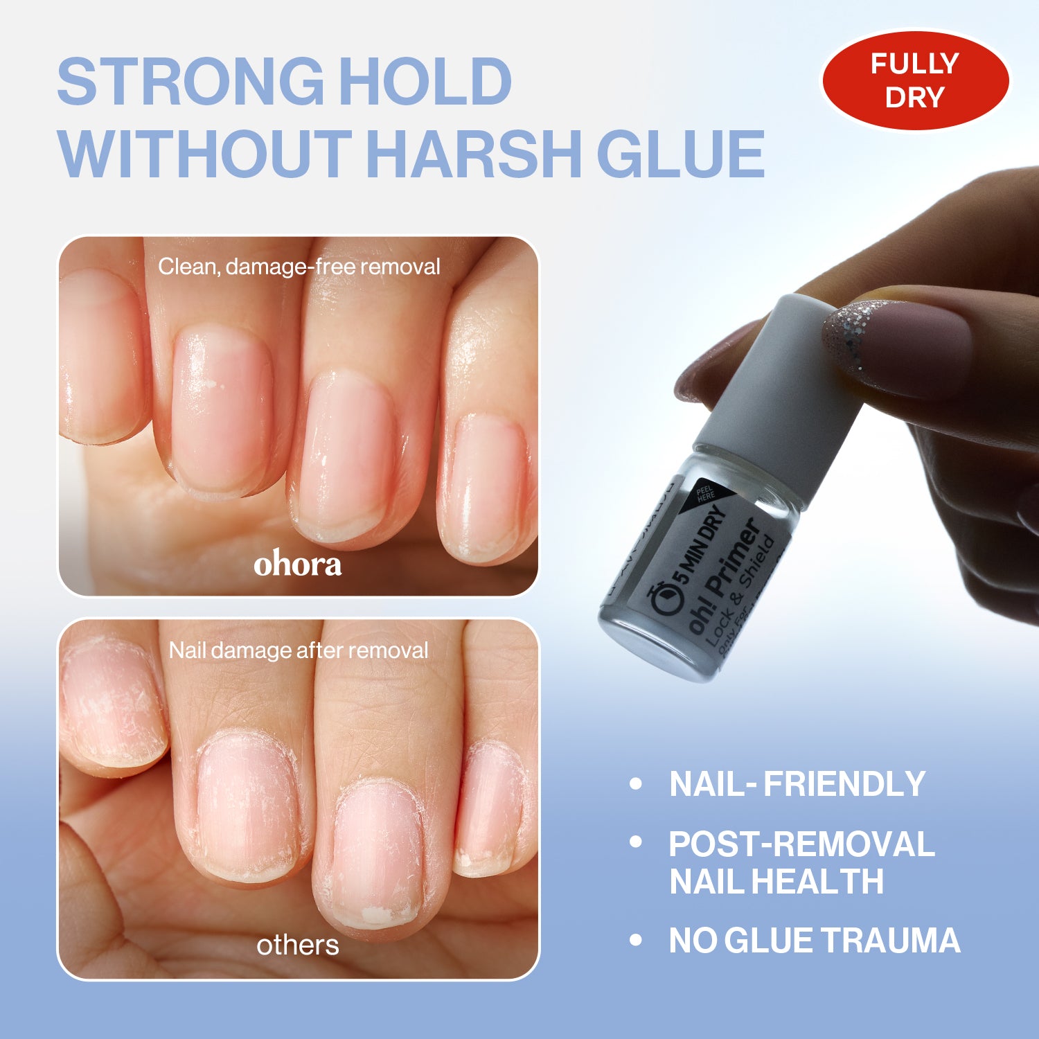 100% Real Gel Press-On Nails