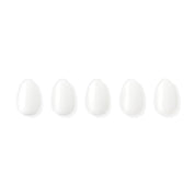Pure White [Medium Oval]