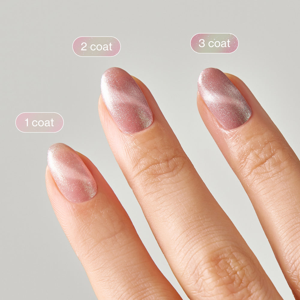 [Ships after 7/8] [Zoey] Magnetic Green Nail Care Polish