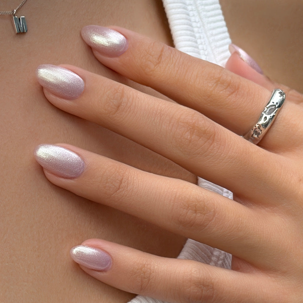 [Ships after 7/8] [Zoey] Magnetic Green Nail Care Polish