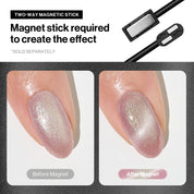 [Ships after 7/8] [Zoey] Magnetic Green Nail Care Polish