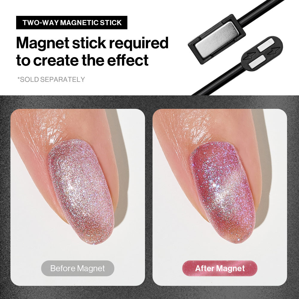 [Mira] Magnetic Pink Nail Care Polish