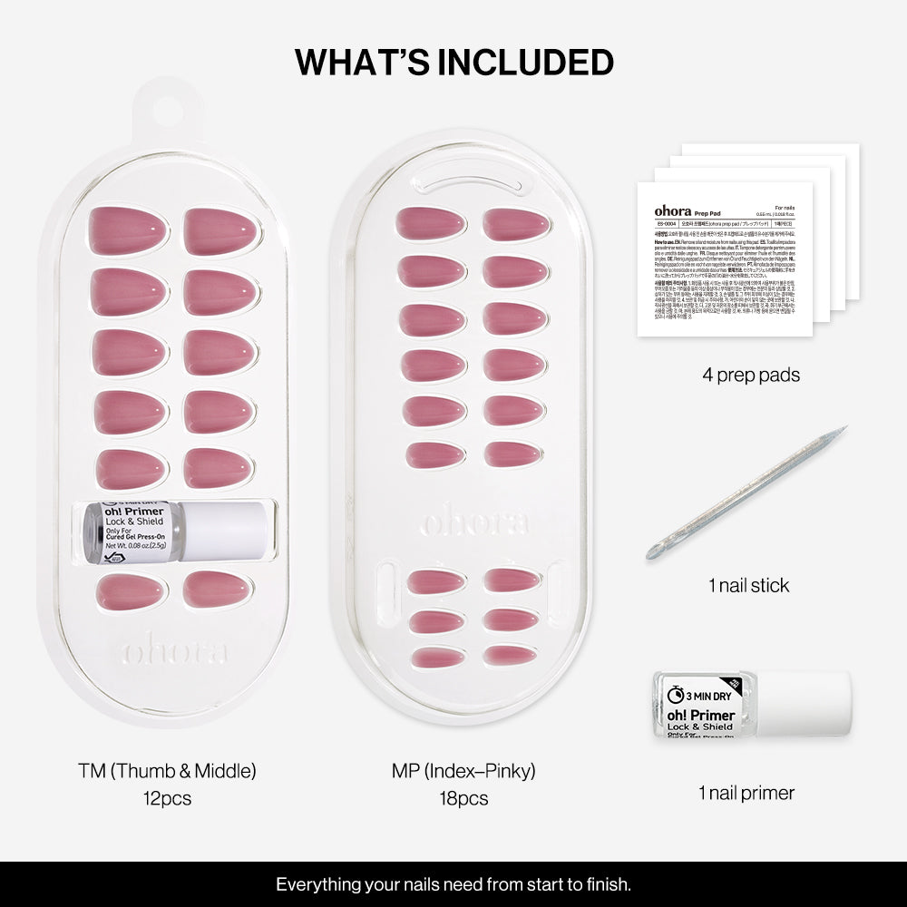 NP Mauve Pink [Medium Oval]