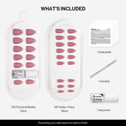 NP Mauve Pink [Medium Oval]