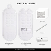 (Pre-Order Ships Out After 4/24) Pure White [Short Oval]