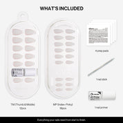 (Ships After 6/19) NP Coconut Blush [Medium Oval]