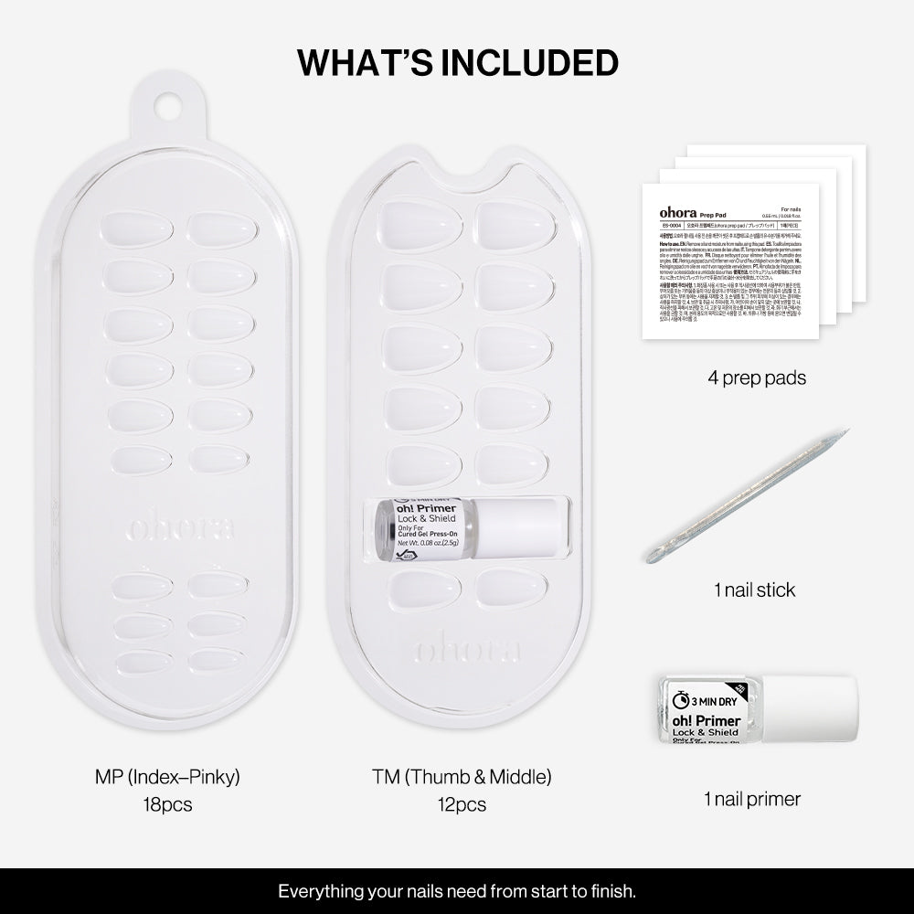 Pure White [Medium Oval]