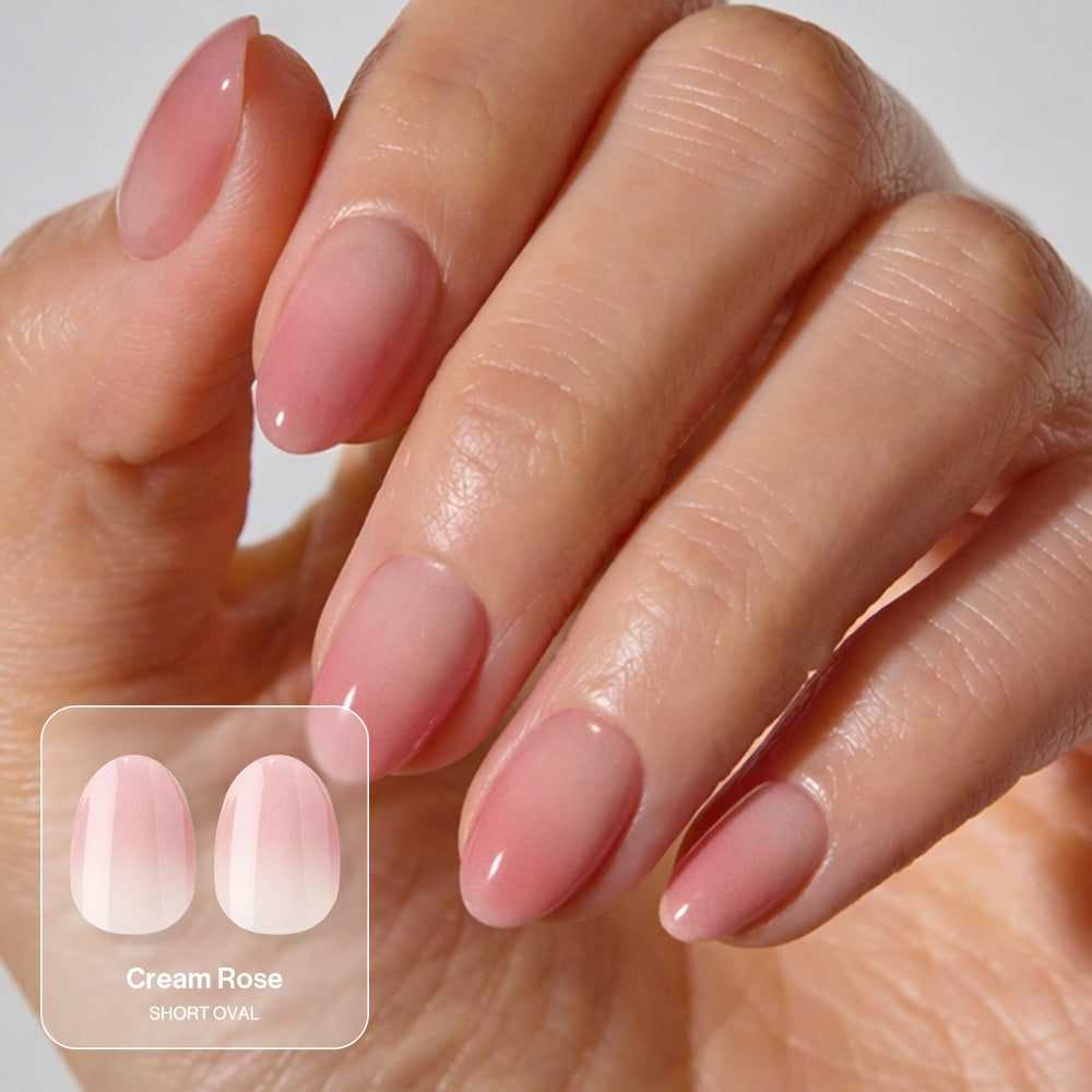 100% Real Gel Press-On Nails