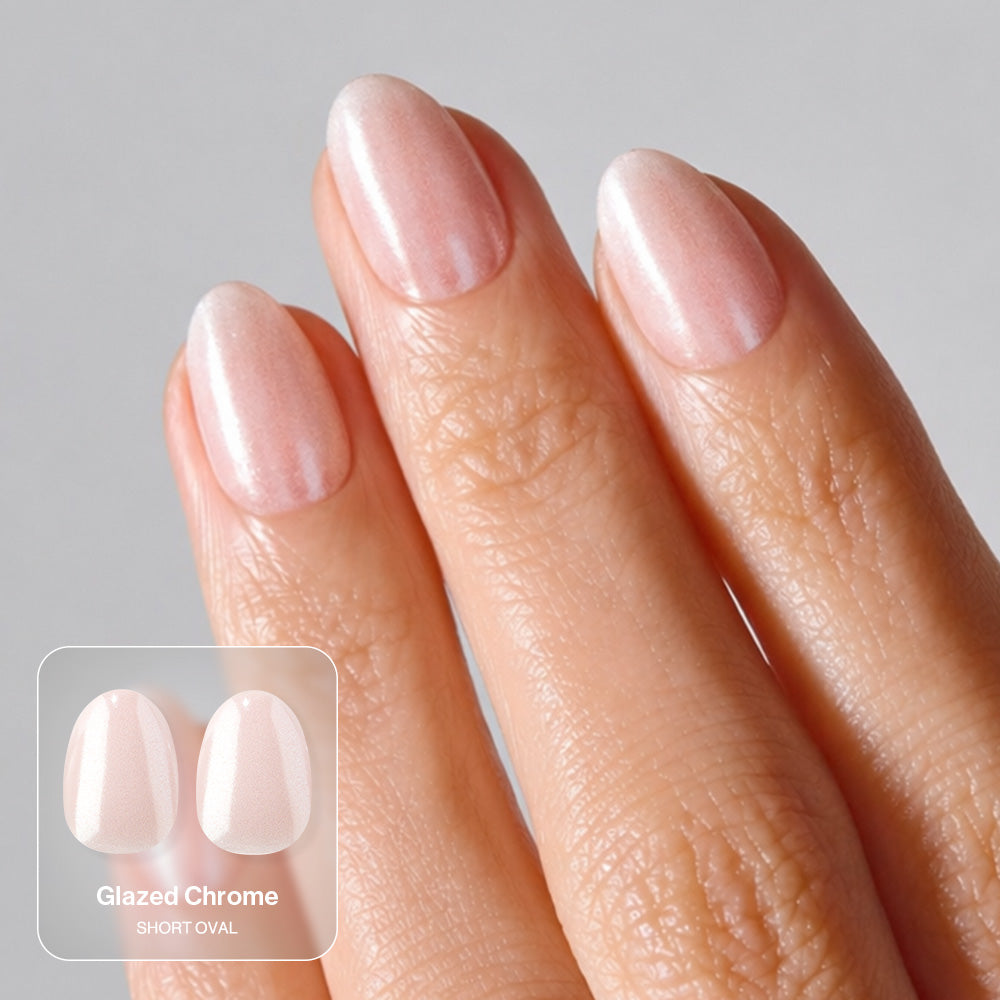 100% Real Gel Press-On Nails