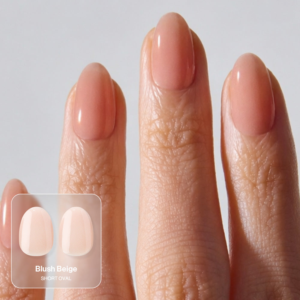 100% Real Gel Press-On Nails