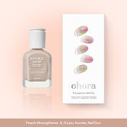 [20% OFF] Earl Grey Strength & Rainbow Bomb Nail Duo