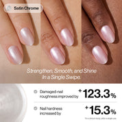 [Satin Chrome] Nail Care Polish